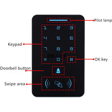 Load image into Gallery viewer, Access Control Keypad 125Khz Proximity Door Opener Controller For Entry Security System
