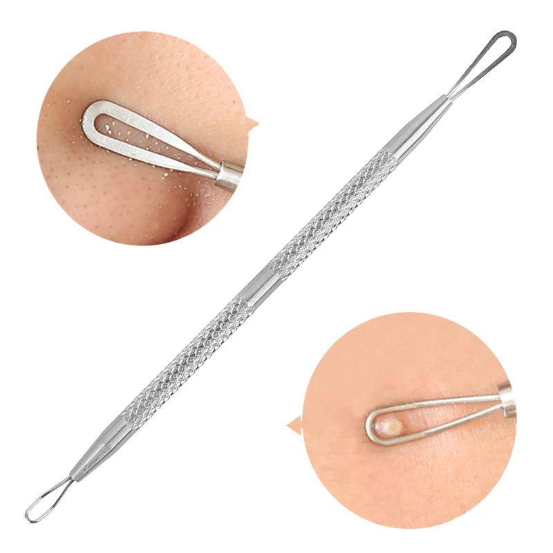 Pimple Blackhead Remover Stainless Steel Acne Removal Needles