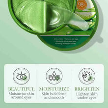 Load image into Gallery viewer, 60pcs Aloe Vera Collagen Eye Mask Anti Dark Circles Eyes Bags
