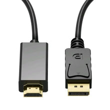 Load image into Gallery viewer, 1.8M Dp to HDMI-Compatible Cable 4K HD Adapter Display Cable Computer Monitor Cable Converts Large Dp to HDMI-Compatible
