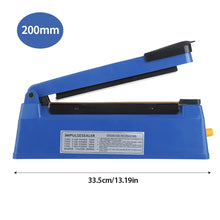 Load image into Gallery viewer, Electric Heat Sealer Machine  Hand Press Vacuum Food Plastic Bag
