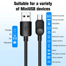 Load image into Gallery viewer, 1/2/3M USB 2.0 to Mini USB 5Pin Fast Data Charger Power V3 Cables For MP3 4 Car DVR GPS TV PS3 HDD Mobile Hard Disk Drive box
