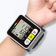 Load image into Gallery viewer, Digital Wrist Blood Pressure Monitor Heart Rate Pulse Meter Measure
