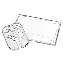 Load image into Gallery viewer, Data FrogTPU soft transparent shell protective case clear frame protector case for nintendo switch oled game console accessories
