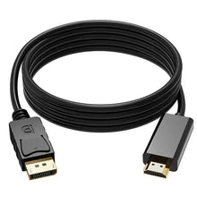 Load image into Gallery viewer, 1.8M Dp to HDMI-Compatible Cable 4K HD Adapter Display Cable Computer Monitor Cable Converts Large Dp to HDMI-Compatible
