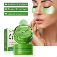 Load image into Gallery viewer, 60pcs Aloe Vera Collagen Eye Mask Anti Dark Circles Eyes Bags
