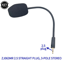 Load image into Gallery viewer, Gaming Headset Gooseneck Microphone 2.5mm Straight Plug 190mm Long
