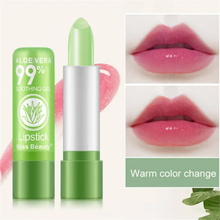 Load image into Gallery viewer, 1PC Moisturizing Aloe Color Changing Lipstick Long Term Moisturizing
