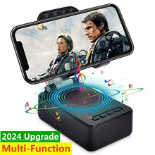 Load image into Gallery viewer, Cell Phone Stand Holder with Bluetooth Speaker HD Portable Wireless Speaker
